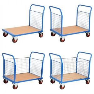 Classic Platform Trolley Mesh Sides 500kg Capacity